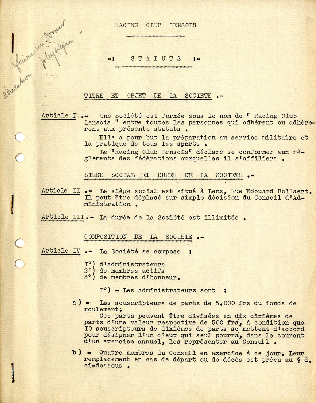 Objets & documents scannés